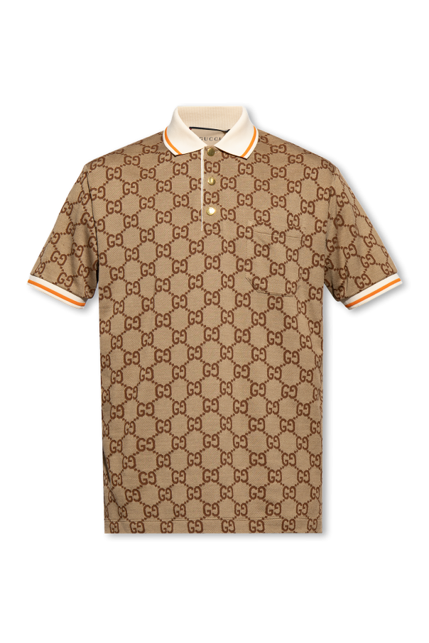 Gucci Monogrammed polo shirt Men's Clothing Vitkac